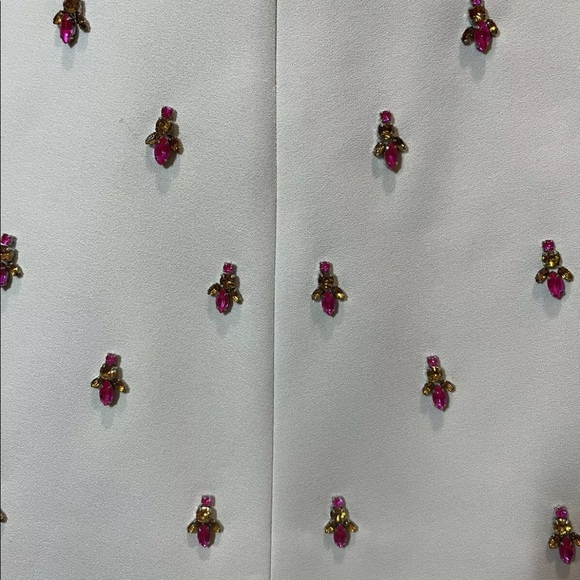 NWT J Crew Collection Fluted Double Crepe Embellished IvorySz 6 03993 $595 RARE! - Picture 2 of 11